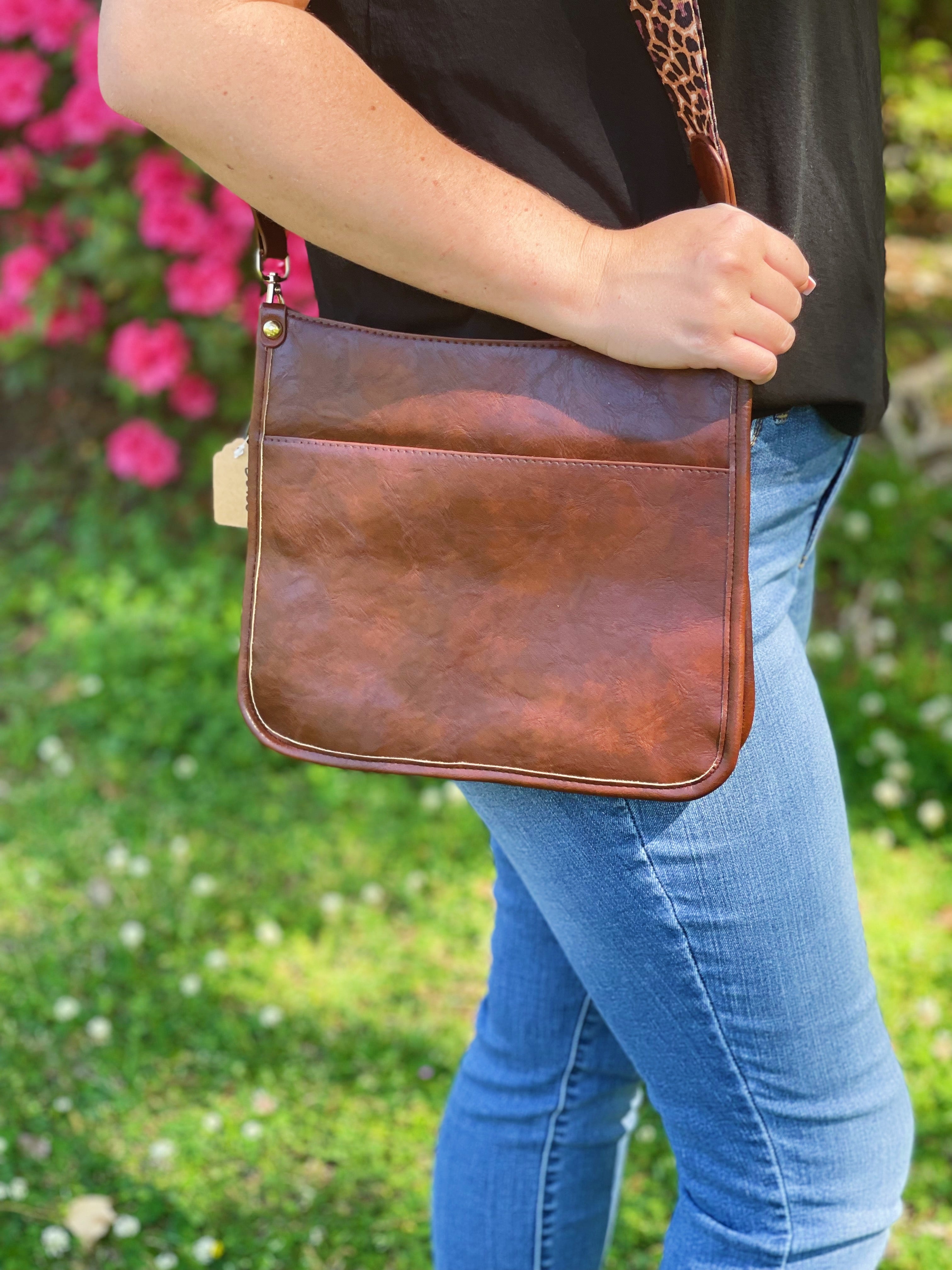 Messenger Crossbody - Coffee