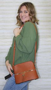 Penelope crossbody- brown