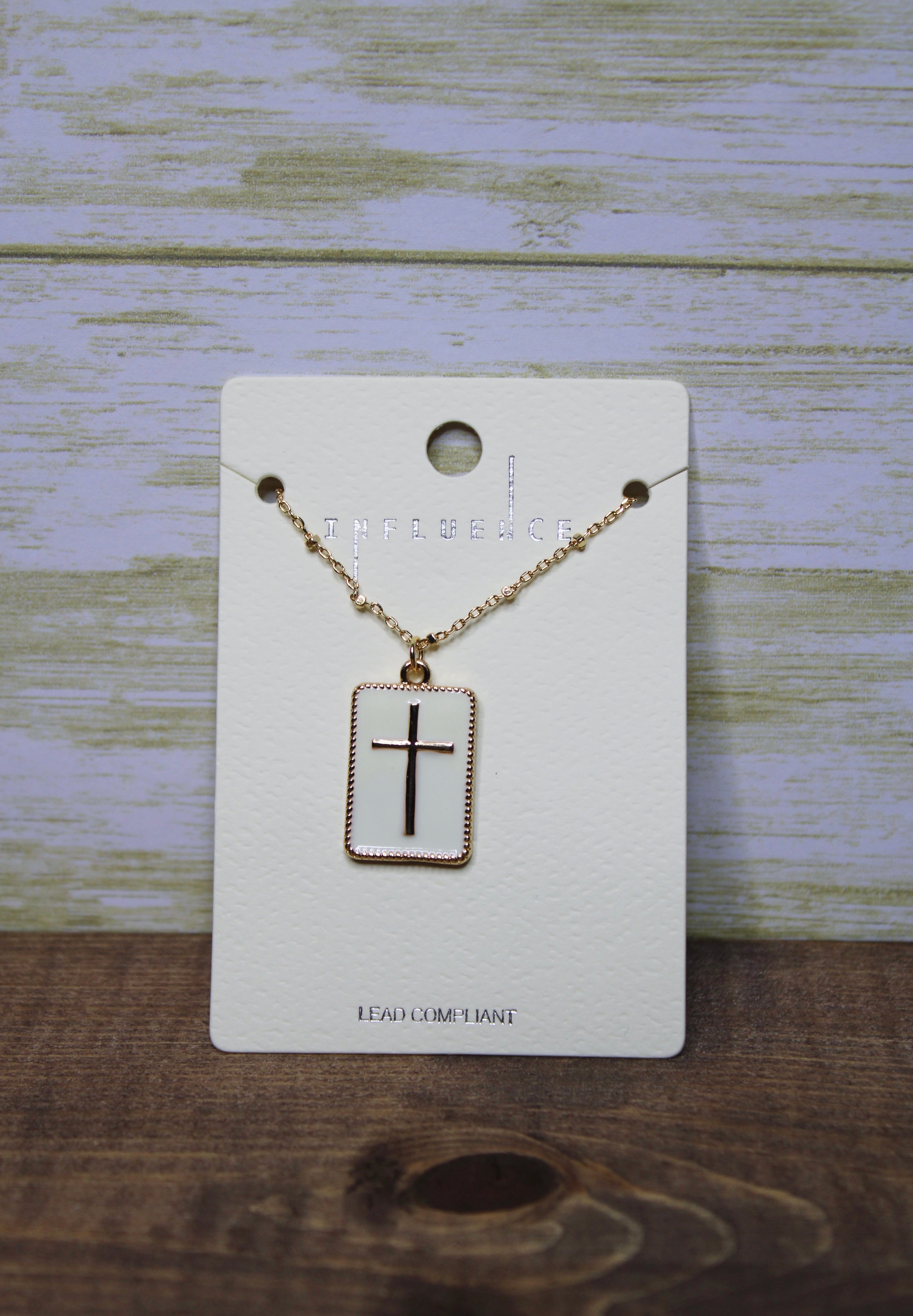 Cammy Cross Necklace